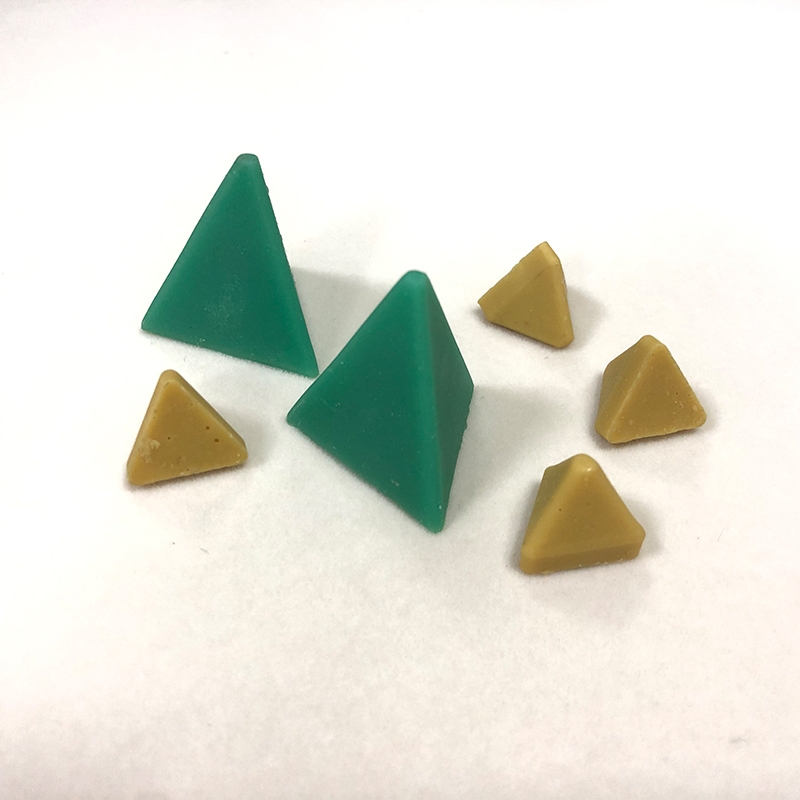 Plastic Media-Trtrahedron